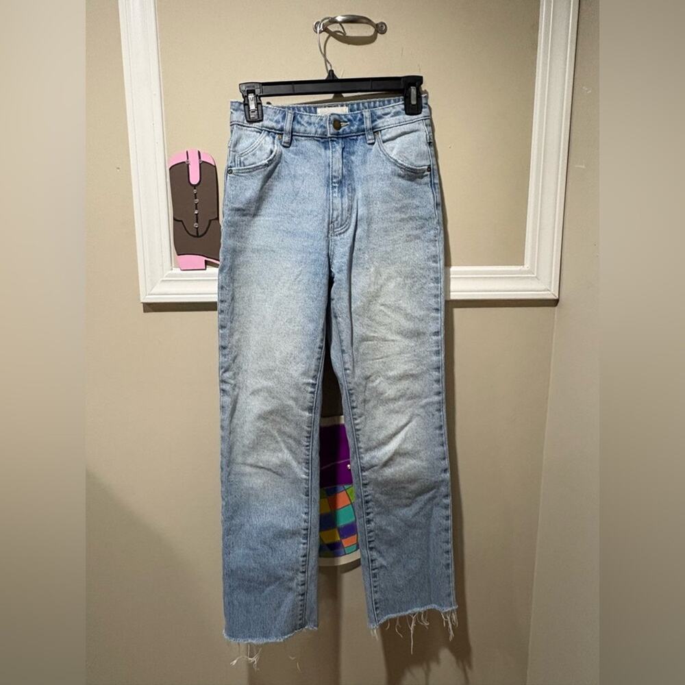 ROLLA'S Light Blue Straight Leg Jeans